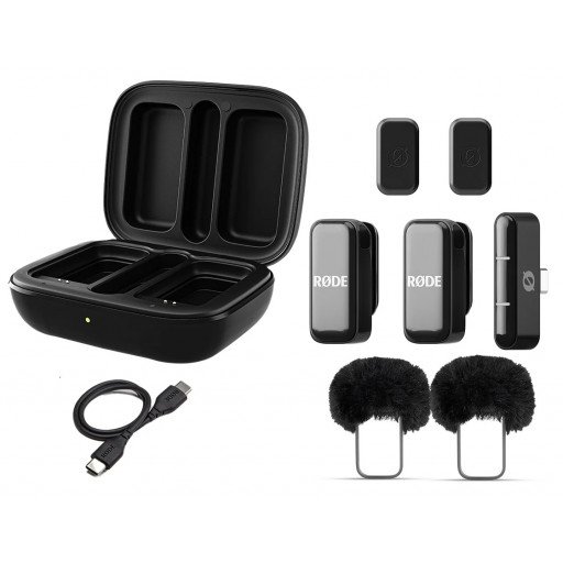 RODE Wireless Micro 2-Person Ultracompact Wireless Microphone System with USB-C Connector