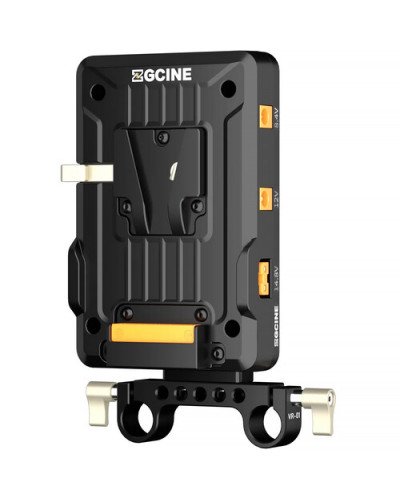 ZGCINE V-Mount Battery Plate with 15mm LWS Mount and Adjustable Arm (Kit 3)