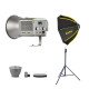 NiceFoto AR-600A Bi-Color Mini Portable LED Video Light With mini-30cm Softbox/Stand NiceFoto AR-600A Bi-Color Mini Portable LED Video Light With mini-30cm Softbox/Stand