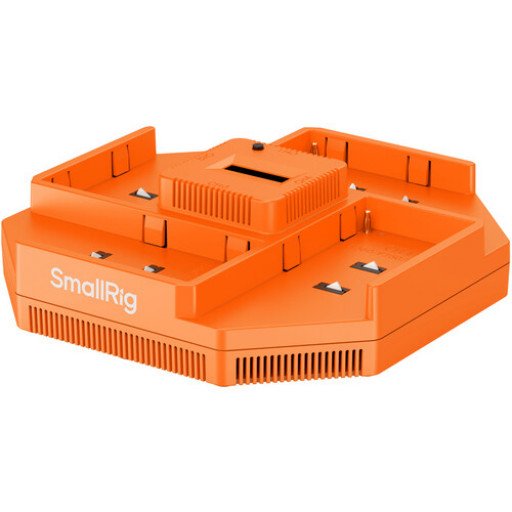 SmallRig NP-F550 F570 F750 F970 4-Channel Battery Charger with (VILTROX NP-F970 Battery 4Pc)