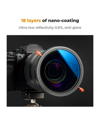 K&F Concept Nano-C Variable ND2-32&CPL HMC Filter 77mm