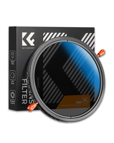 K&F Concept Nano-C Variable ND2-32&CPL HMC Filter 67mm