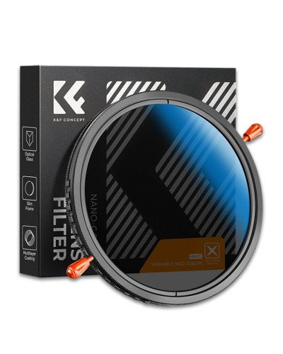 K&F Concept Nano-C Variable ND2-32&CPL HMC Filter 72mm