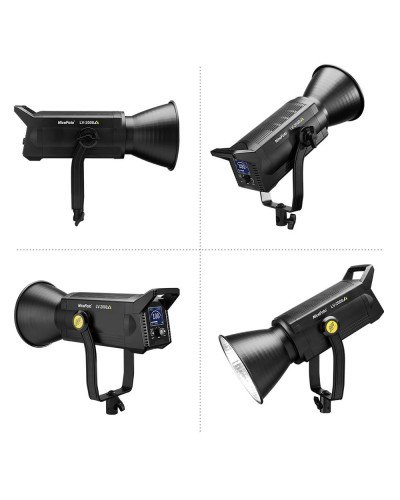 LV-2000A NiceFoto 200W Bi-color COB LED Video Light Live-streaming