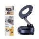 Vacuum Suction Cup Mobile Phone Holder Magnetic 360° Rotating (Black)