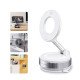 Vacuum Suction Cup Mobile Phone Holder Magnetic 360° Rotating (White)