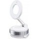 Vacuum Suction Cup Mobile Phone Holder Magnetic 360° Rotating (White)