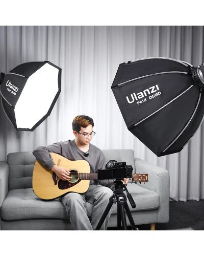 Ulanzi 80cm Quick Release Octagonal Softbox with Bowens Mount Ulanzi 80cm Quick Release Octagonal Softbox with Bowens Mount