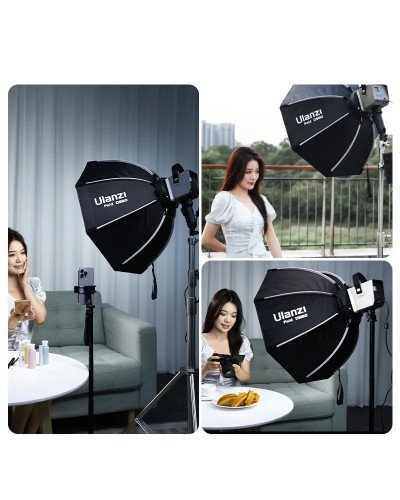 Ulanzi 60cm Quick Release Octagonal Softbox with Bowens Mount Ulanzi 60cm Quick Release Octagonal Softbox with Bowens Mount