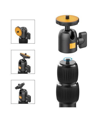 Ulanzi VIJIM LS02 Camera Desk Mount Stand with Auxiliary Holding Arm Ulanzi VIJIM LS02 Camera Desk Mount Stand with Auxiliary Holding Arm