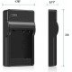 Charger for Fujifilm FNP-95 FNP-60 FNP-120  FNP-40 FNP95 Kodak KLIC-5000 K5001  Samsung SLB-1137  Olympus LI-20B