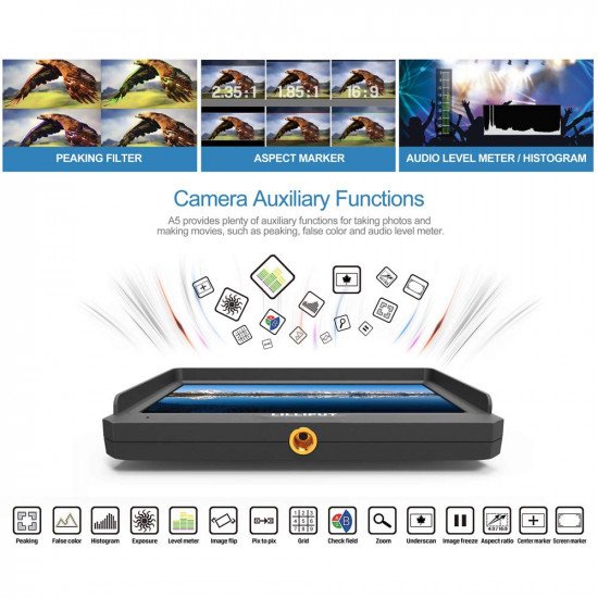 Lilliput A5 5" Full HD Monitor with 4K Support