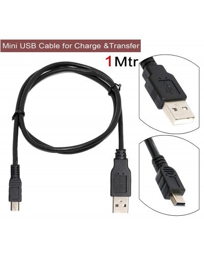 USB 2.0 Mini-B Camera Cable 1m