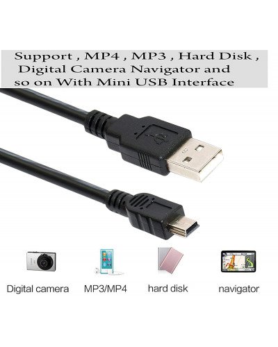 USB 2.0 Mini-B Camera Cable 1m