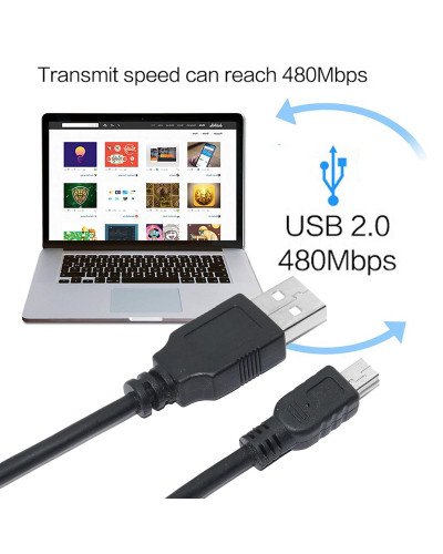 USB 2.0 Mini-B Camera Cable 1m