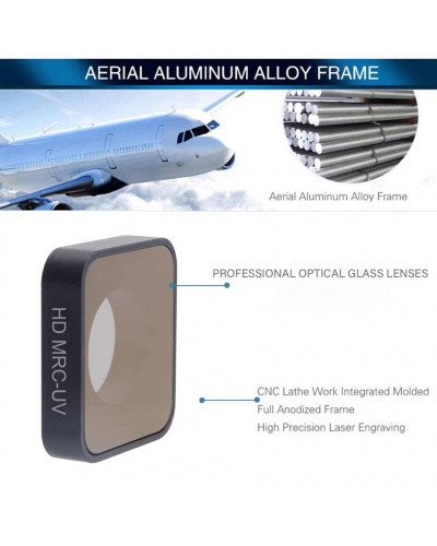 FOTOFLY Hero5/6/7 Camera Filter CPL/UV/ND 4 8 16/Red/Magenta/Yellow Filters