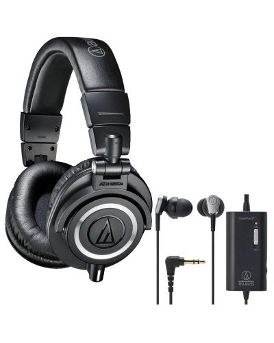 Audio-Technica ATH-M50x Over the Ear Headphones - Black