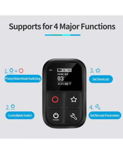 Telesin GP-RMT-T02 Waterproof OLED Wifi Remote