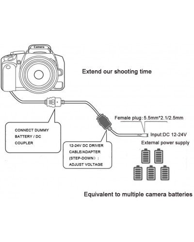 EN-EL15 Power Supply Kit for D7500 D810 D810A D750 D610 D600 D7200 D7100 D7000 D800 D800E
