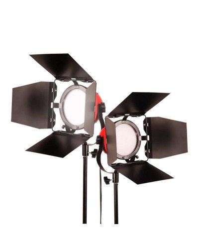 Red Head Studio Video Lighting kit with Stand (3KIT) White LED Light Red Head Studio Video Lighting kit with Stand (3KIT) White LED Light