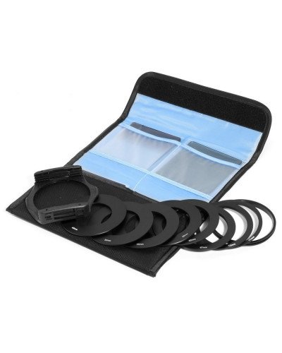 9 Metal Adapter Ring with 6 Cokin P Series Filter Set