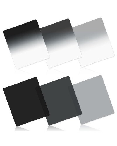 9 Metal Adapter Ring with 6 Cokin P Series Filter Set