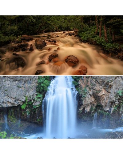 9 Metal Adapter Ring with 6 Cokin P Series Filter Set