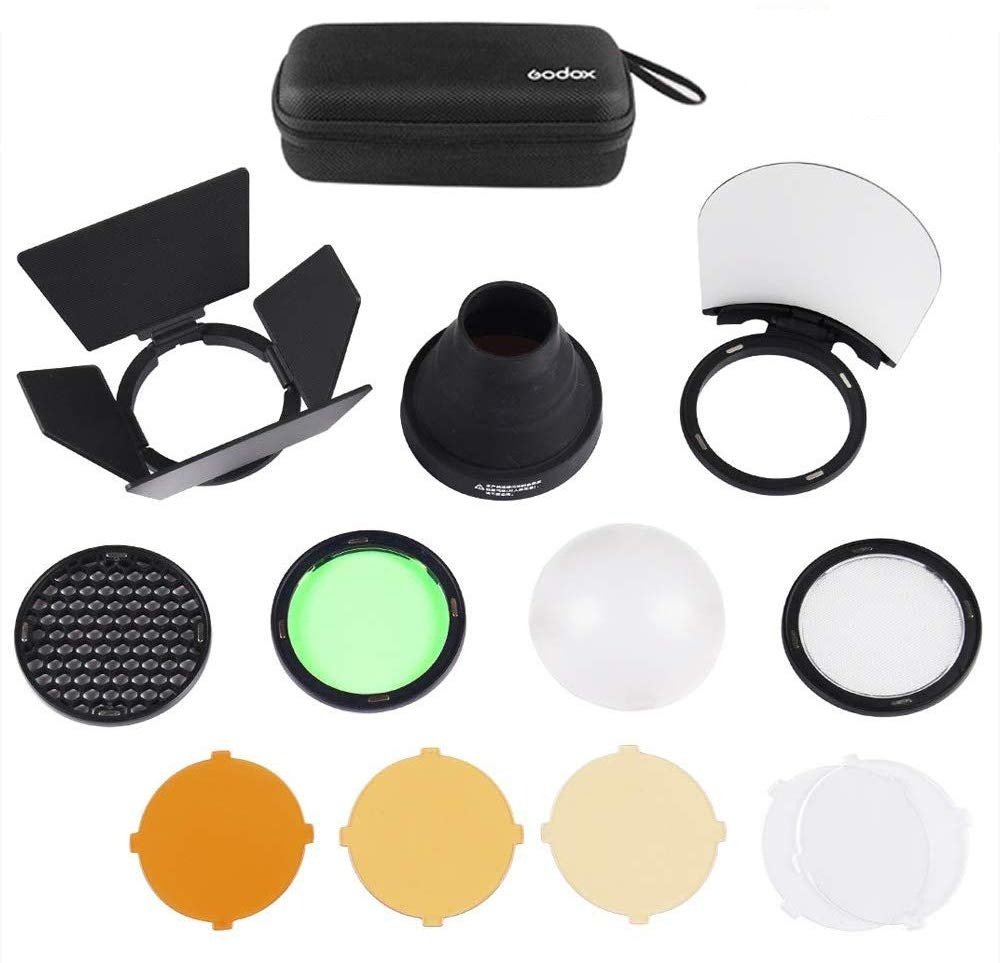 Godox AK-R1 Accessories Kit Honeycomb Snoot Diffuser and Filters