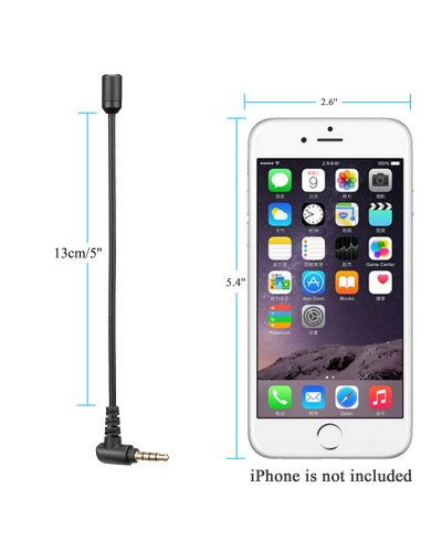 Boya BY-UM4 3.5mm Mini Flexible Microphone