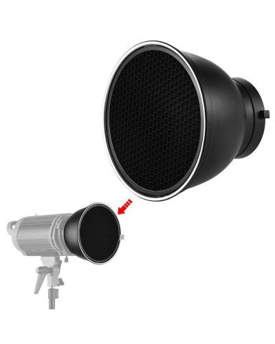 7'' Bowens Mount Standard Reflector Diffuser Lamp Shade Dish