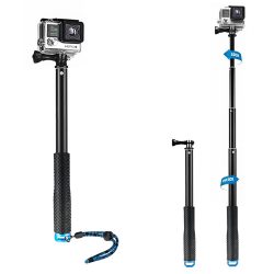 Waterproof GoPro 13/12/11/10/9 Flexible Telescoping Monopod