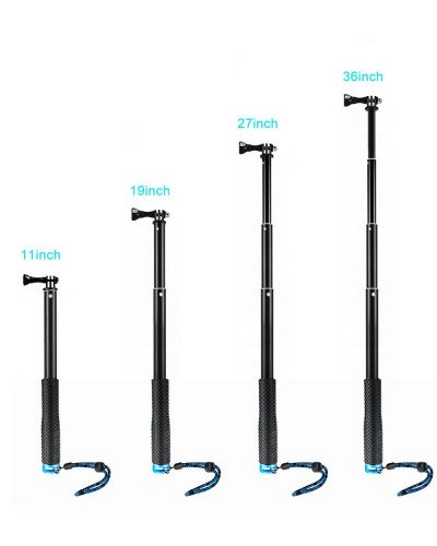 Waterproof GoPro 12/11/10/9 Flexible Telescoping Monopod Waterproof GoPro 12/11/10/9 Flexible Telescoping Monopod