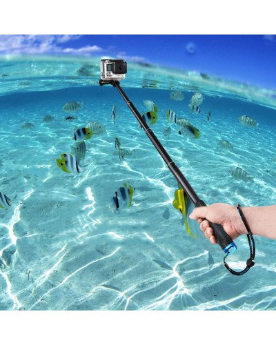 Waterproof GoPro 12/11/10/9 Flexible Telescoping Monopod Waterproof GoPro 12/11/10/9 Flexible Telescoping Monopod