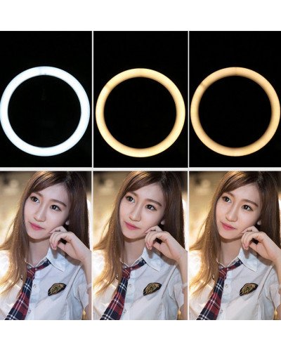 Metal Mini Tripod for Selfie LED Flash Light Multi-position Bracket