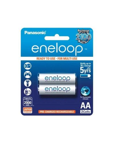 Panasonic eneloop AA 1900mAh Rechargeable Batteries