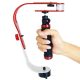 DEBO Handheld Video Stabilizer for DSLR Camera Camcorder, UF-007(Red)