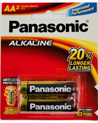 Panasonic Alkaline AA Battery (LR6) 