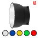 Jinbei Reflector Magnetic 14cm + Gel Filters Jinbei Reflector Magnetic 14cm + Gel Filters