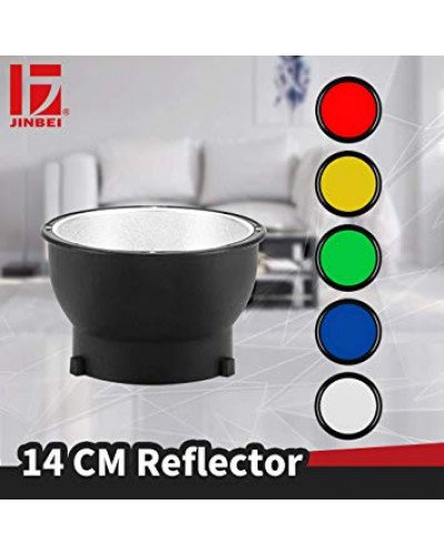 Jinbei Reflector Magnetic 14cm + Gel Filters Jinbei Reflector Magnetic 14cm + Gel Filters