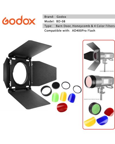 Godox BD-08 Barndoor Kit   for AD400Pro
