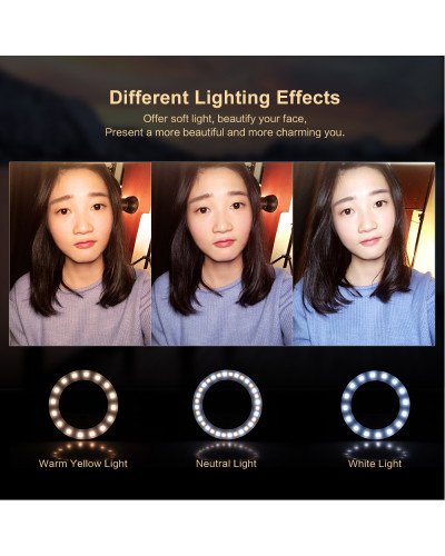 NanGuang smart phone ring light CN-MP32C selfie ring light