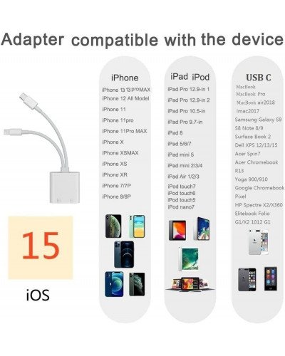 2in1 Card Reader Type-C Lightning to TF/SD Card Micro Camera Reader OTG Adapter Cable