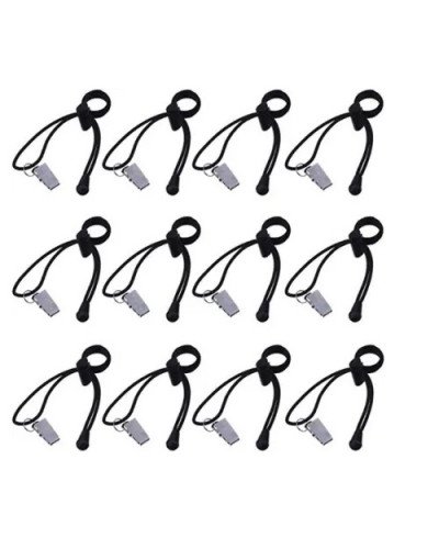 12 Pcs/Pack Background Cloth Clamps Photography Backdrop Clips Elastic Cord