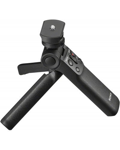 Sony Wireless Bluetooth Shooting Grip and Tripod for still and video, ideal for vlogging (GP-VPT2BT)