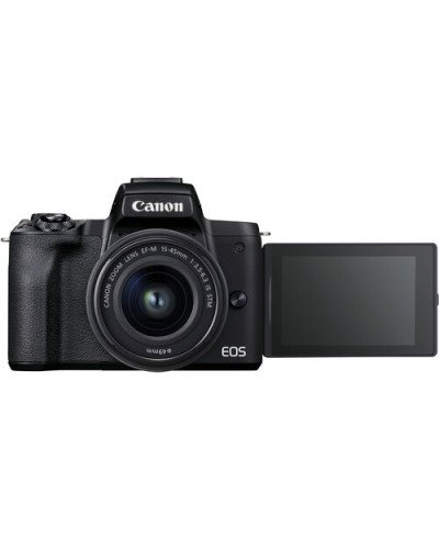 Canon EOS M50 Mark II Mirrorless Digital Camera with 15-45mm Lens