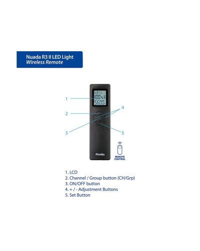 Phottix Nuada R3 II Video LED light