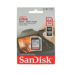  SanDisk Ultra UHS-I 100MBs Class 10 SDXC Memory Card - 64GB