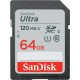  SanDisk Ultra UHS-I 100MBs Class 10 SDXC Memory Card - 64GB
