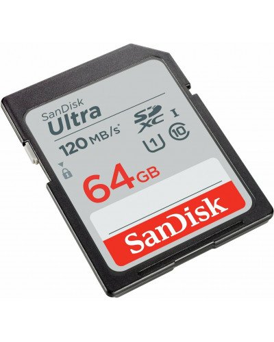  SanDisk Ultra UHS-I 100MBs Class 10 SDXC Memory Card - 64GB