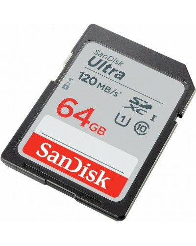  SanDisk Ultra UHS-I 100MBs Class 10 SDXC Memory Card - 64GB